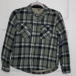 Kids Eddie Bower Plaid Jacket Size 10/12